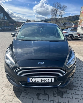 Ford S-Max cena 73777 przebieg: 183000, rok produkcji 2016 z Ostroróg małe 407